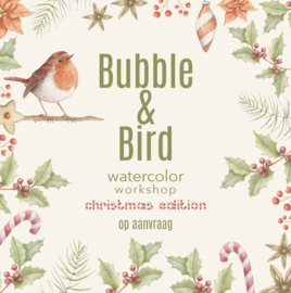 Bubble & Bird - waterverf workshop - op aanvraag