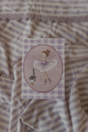 Ansichtkaart ballerina