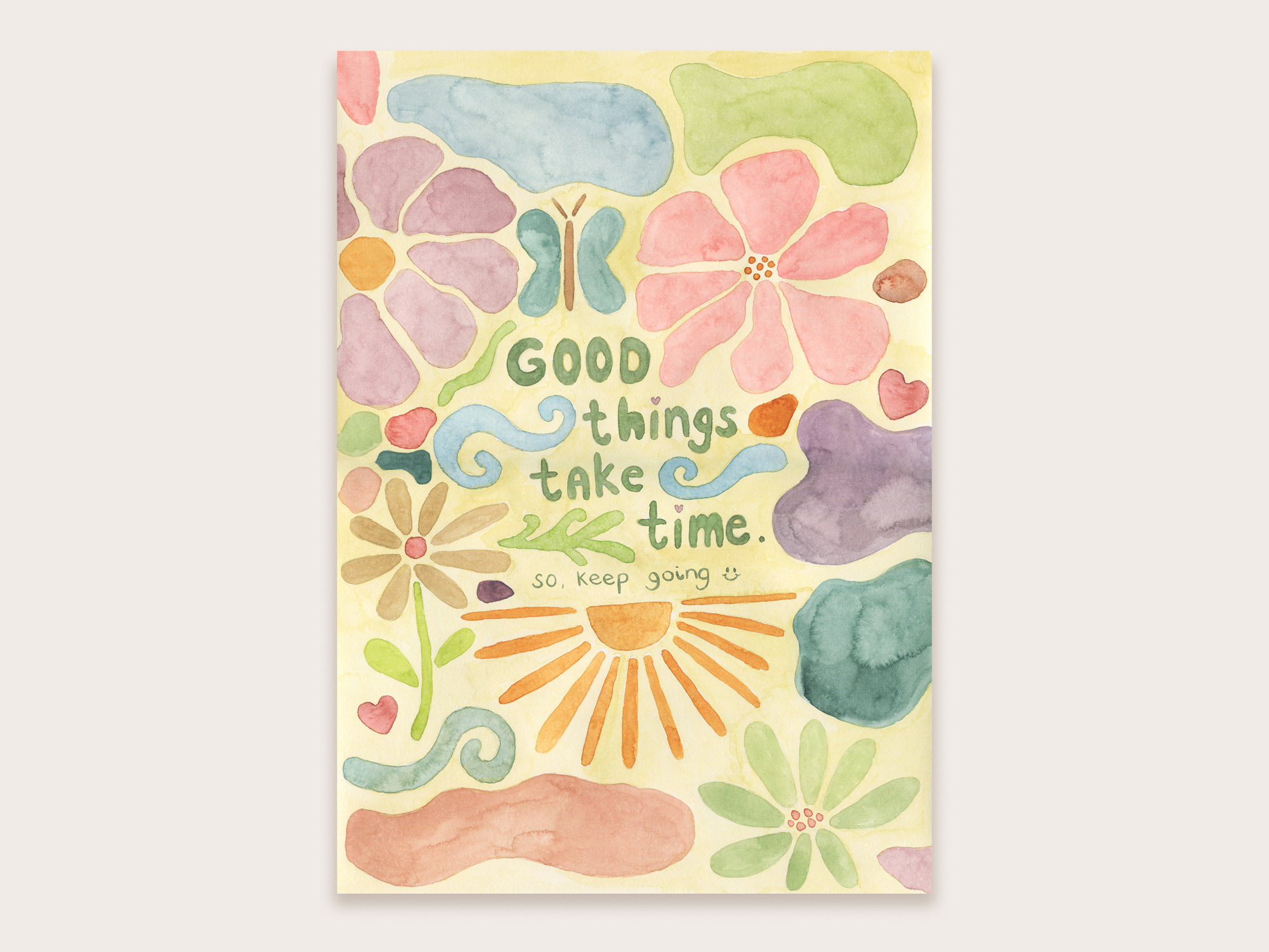 A3 Good things take time