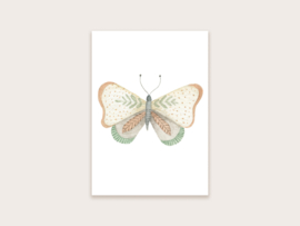 Ansichtkaart vlinder