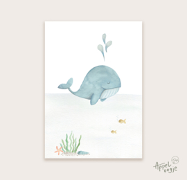 Ansichtkaart walvis