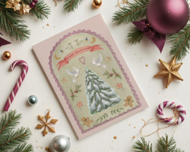 Ansichtkaart "sweet christmas"
