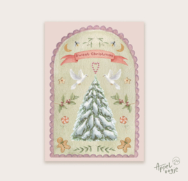 Ansichtkaart "sweet christmas"