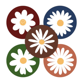 Bloemen - sticker