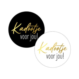 Kadootje voor jou! - sticker