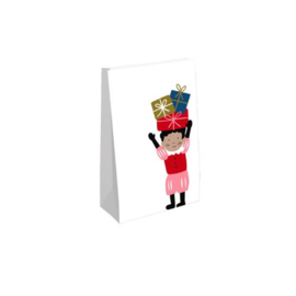 Sint en Piet - 9x5x16cm blokbodemzakje