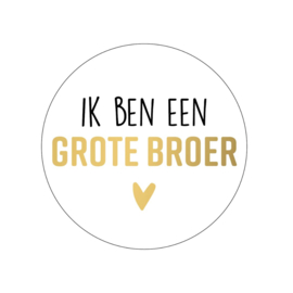 Ik ben een grote broer - sticker