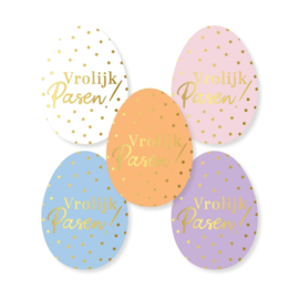 Vrolijk pasen - sticker