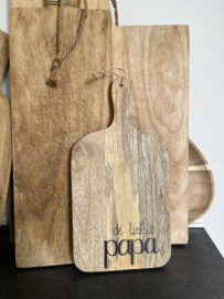 De liefste papa - broodplank