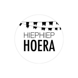 Sticker - Hiep Hiep Hoera