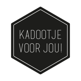 Kadootje voor jou! - sticker