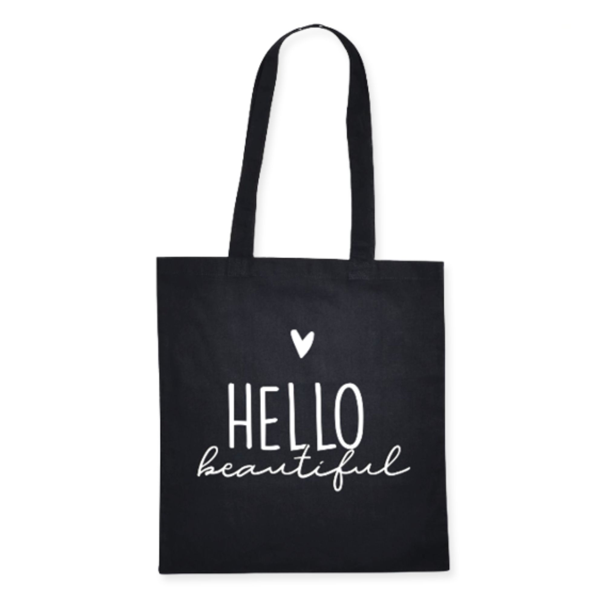 Hello beautiful - katoenen tas