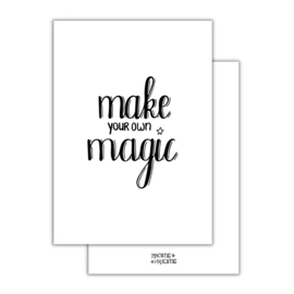Make your own magic - kaart