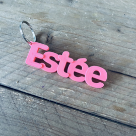 Gepersonaliseerde Naam Sleutelhanger