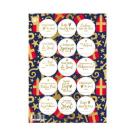 Sinterklaas - stickervel