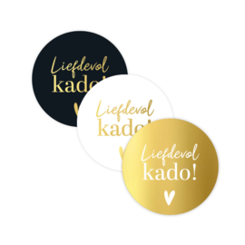 Liefdevol kado - sticker
