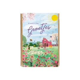 Kleurrijke groetjes - bloembommetjes