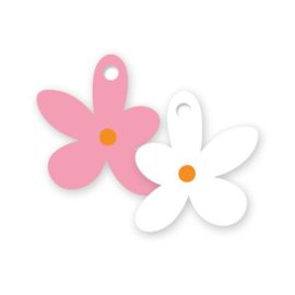 Bloem - dubbelzijdig kadolabel