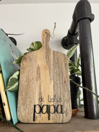 De liefste papa - broodplank