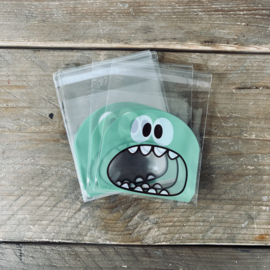 Groene monster - traktatie zakjes