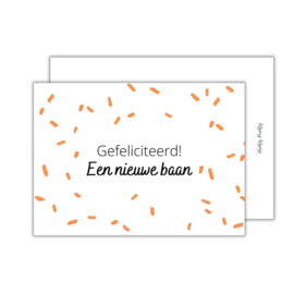 Een nieuwe baan! - kaart