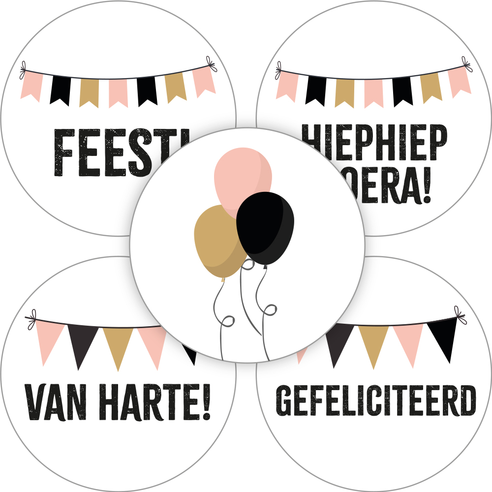 Feestelijke stickers