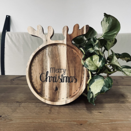 Merry Christmas- Rendier plank