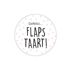 Sticker - Gefelici.. flapstaart!