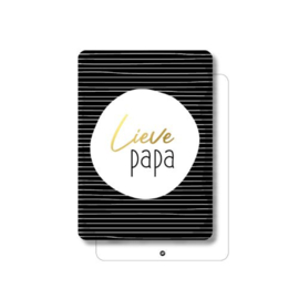 Lieve papa - kaart
