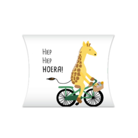 Gondeldoosje hiep hiep hoera – giraf