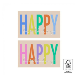 Happy Birthday - sticker