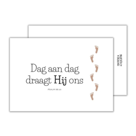 Dag aan dag.. - christelijke kaart