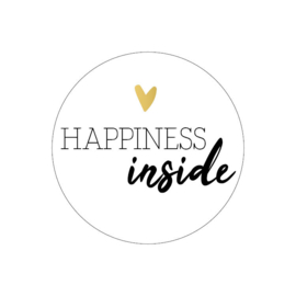 Happiness inside - sticker