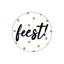 Feest! - sticker
