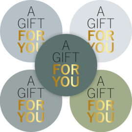 A gift for you - sticker