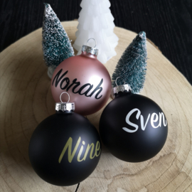 Kerstbal met naam