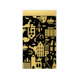 Sinterklaas kadozakje - 12x19cm