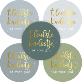 ‘t Leukste kadootje is voor jou - sticker