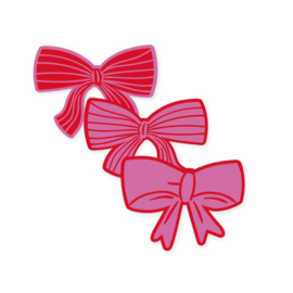 Rood/roze strikken - stickers