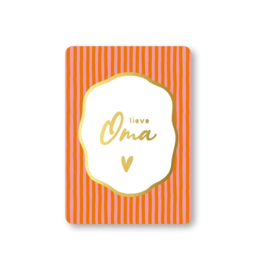 Lieve oma - kaart