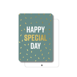 Happy special day - kaart