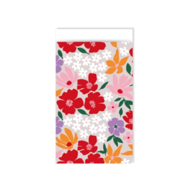 Kadozakje bloemen vrolijke kleuren multicolor