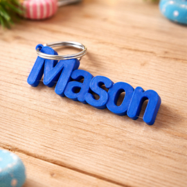 Gepersonaliseerde Naam Sleutelhanger