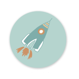 Raket - sticker