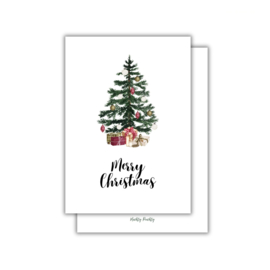 Merry christmas - kerstkaart