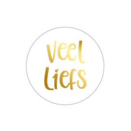 Sticker - Veel liefs