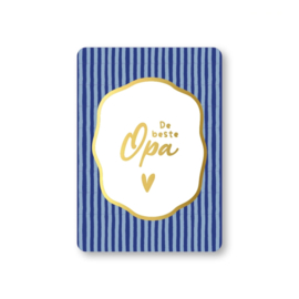De beste opa - kaart