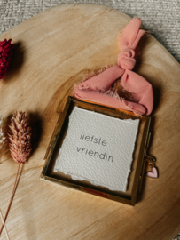 Liefste vriendin - lijstje