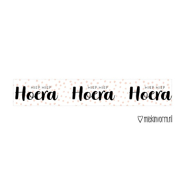 Hiep Hiep Hoera | Washi/Maskin Tape