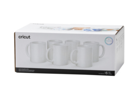 Cricut mug white 350ml (6 stuks)